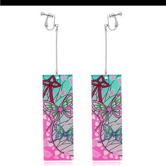 Tanjirou Kamado Demon Slayer Earrings - Picture 9 of 10